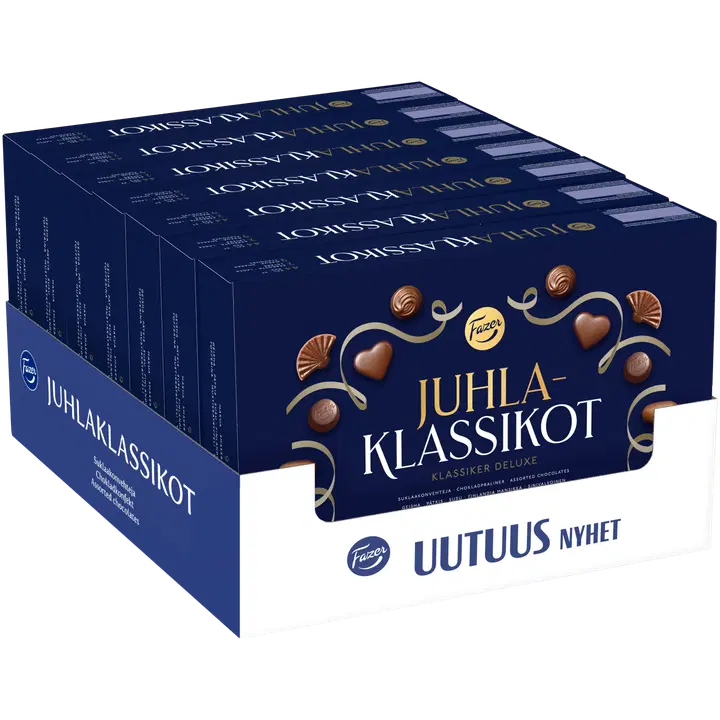 Fazer Juhlaklassikot suklaakonvehtirasia 380g