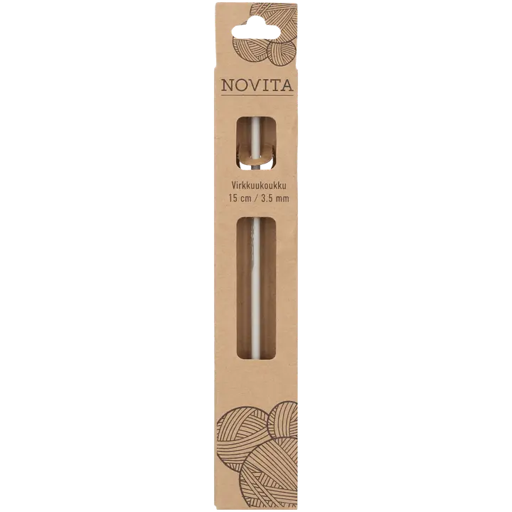 Novita Virkkuukoukku 15 cm  3,5 mm