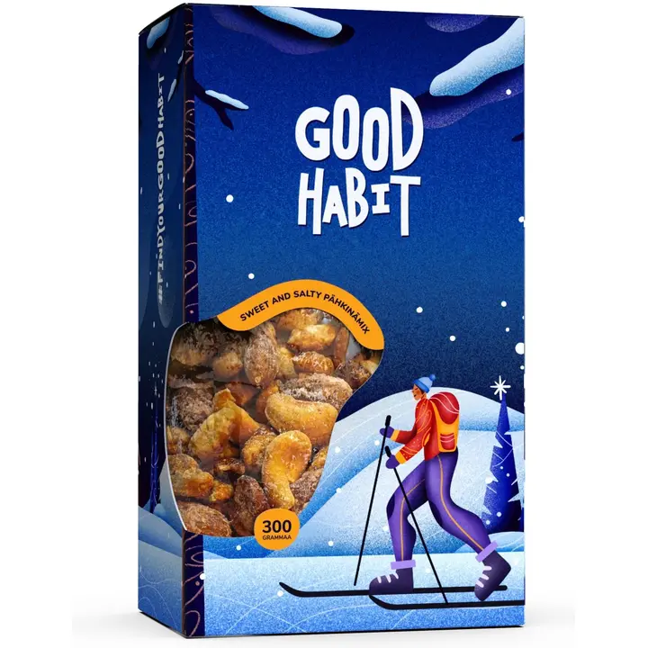 Good Habit Talvi Sweet and Salty pähkinäsekoitus 300g