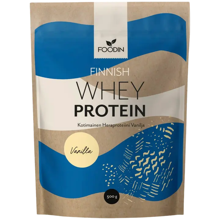 Foodin Kotimainen heraproteiini vanilja 500g