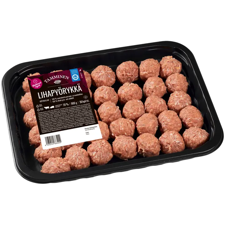 Tamminen lihapyörykkä 900g