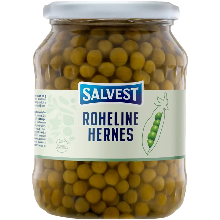 Salvest rohelised herned 690/450 g