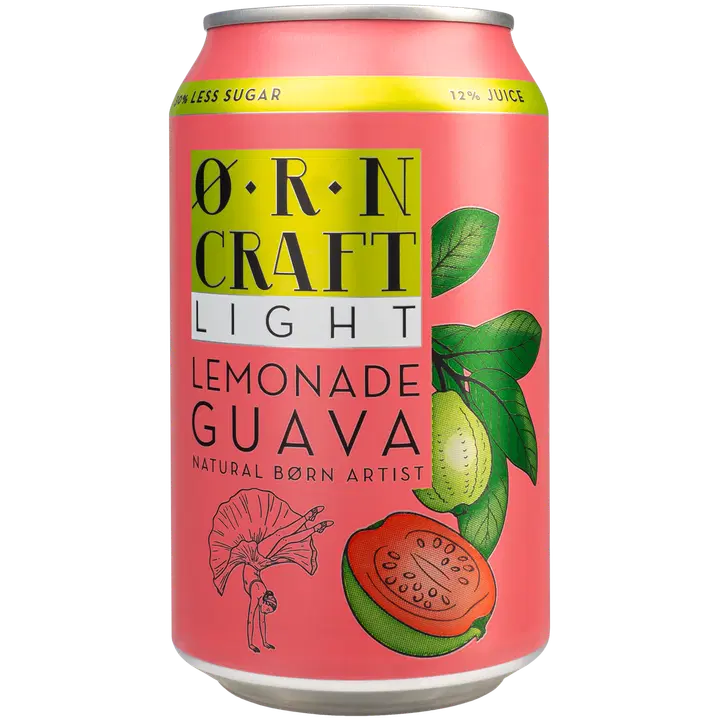 Orn Craft Light guajaavimaitseline limonaad 330 ml