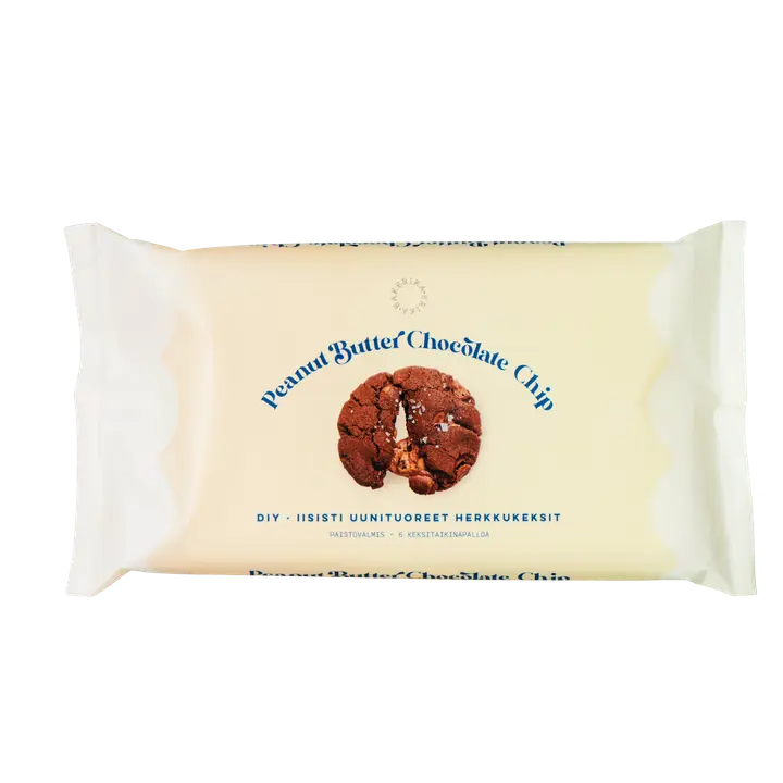 Bakerika maapähklivõiga šokolaaditükkidega küpsisetainas 210 g