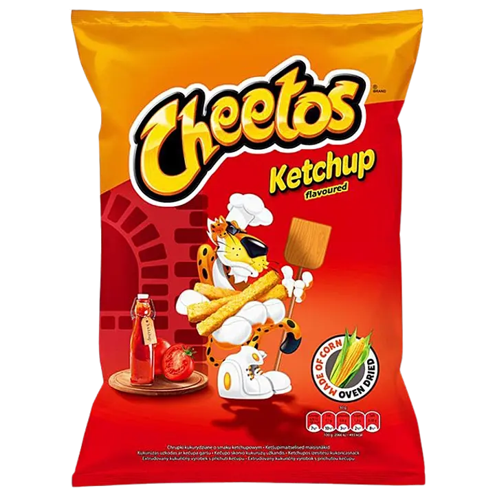 Cheetos Ketšupimaitselised maisisnäkid 165g