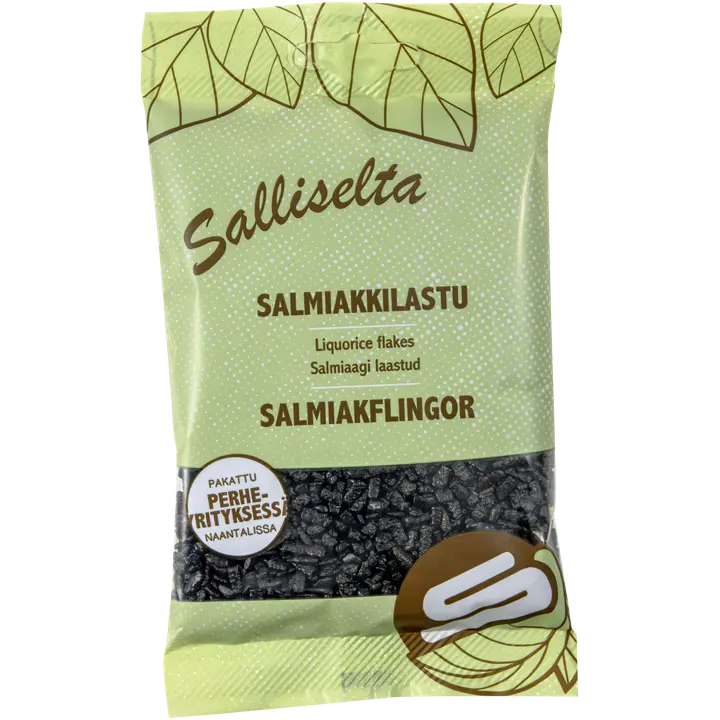 Salliselta Salmiakkilastu 100g