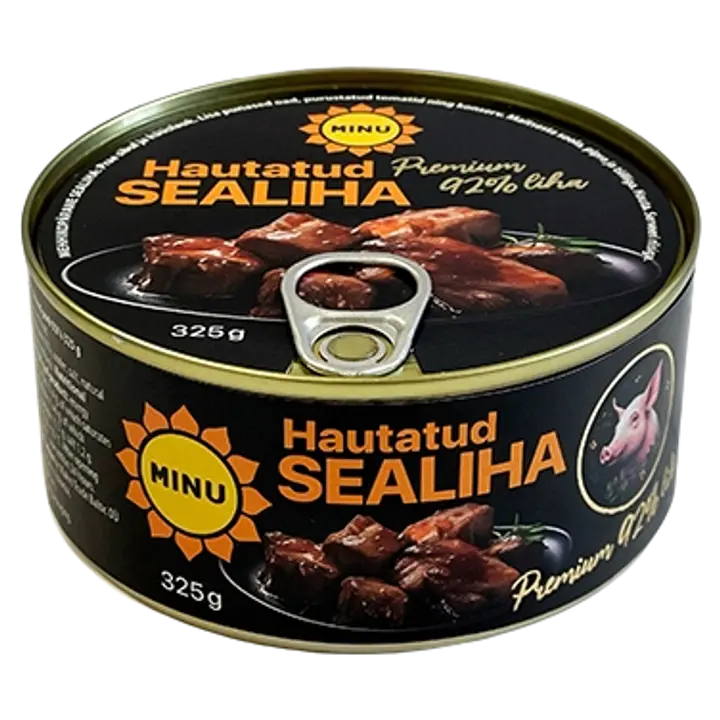Minu premium hautatud sealiha 92% 325g