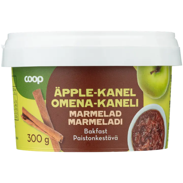 Coop omena-kanelimarmeladi paistonkestävä 300 g