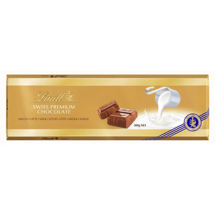 Lindt Gold maitosuklaalevy 300g