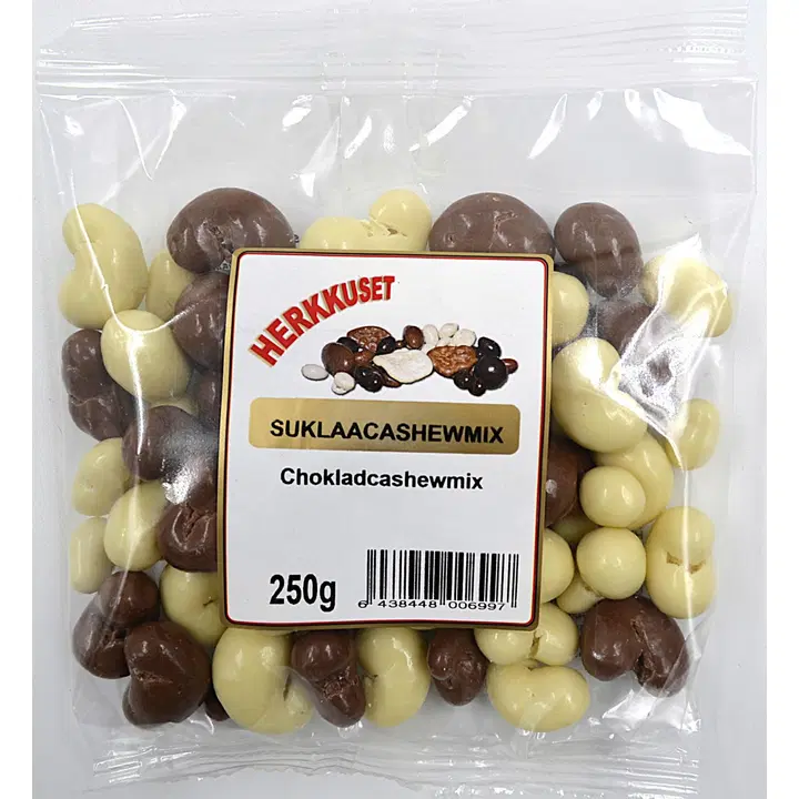 Herkkuset Suklaacashewmix 250g