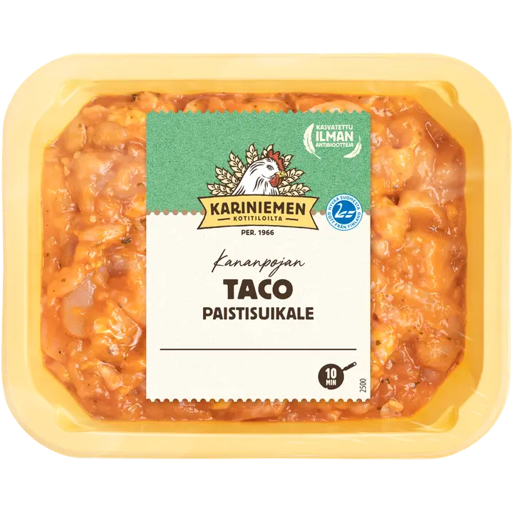 Kariniemen Kananpojan paistisuikale Taco 300 g