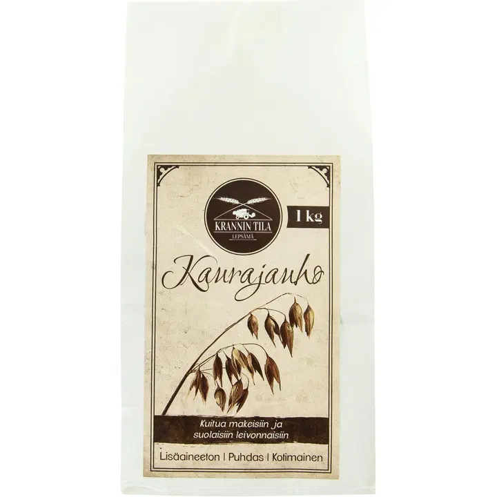 Krannin Tila 1kg kaurajauho