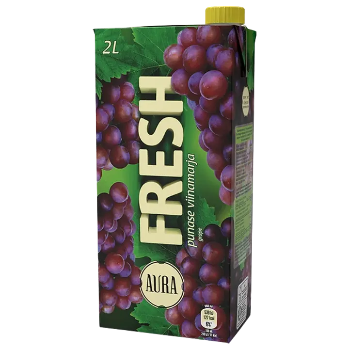 Aura Fresh punase viinamarja mahlajook 2L
