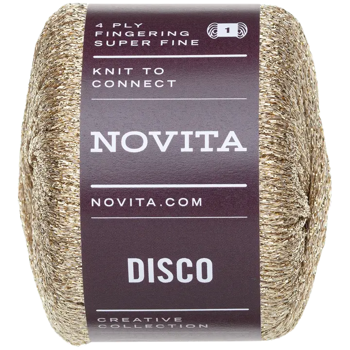 Novita lanka Disco 25 g kulta 239