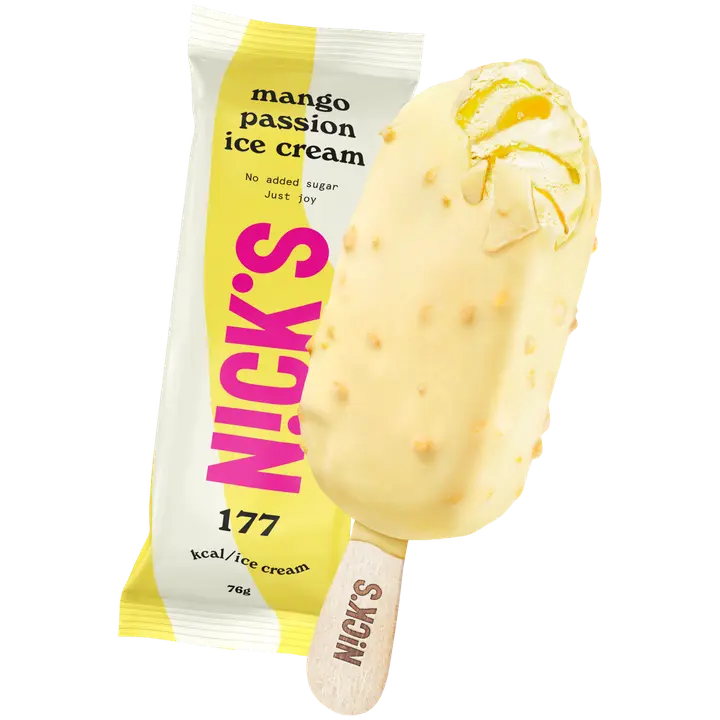 Nick’s mango passion jäätelö 76g