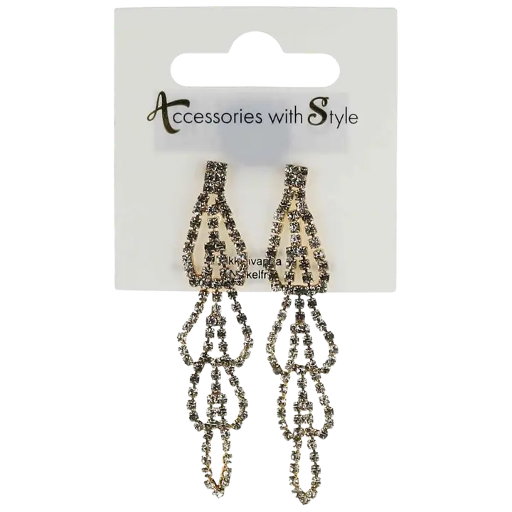 Kõrvarõngad rippuv kosk kuldne