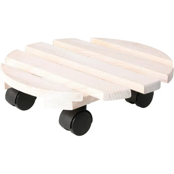 4Living Ruukunalunen pyöreä valkoinen 30 cm