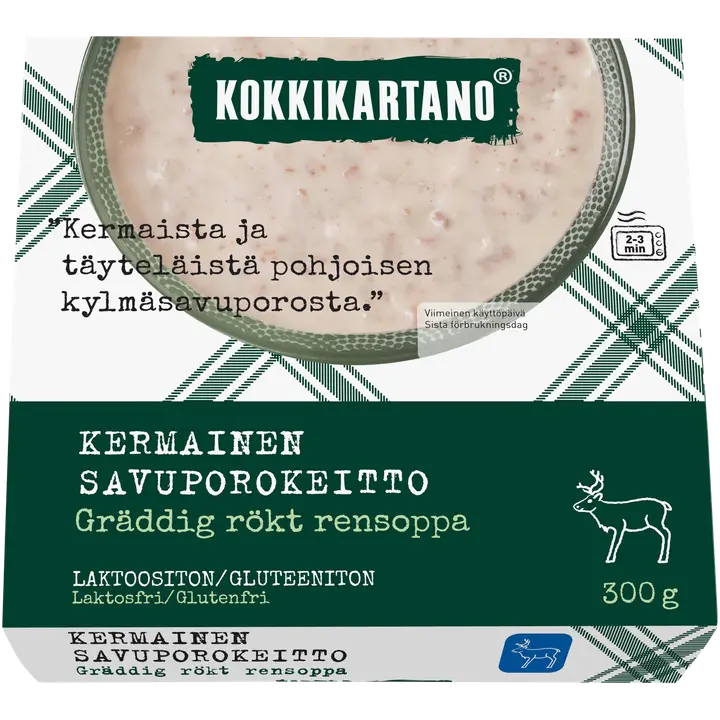 Kokkikartano Kermainen Savuporokeitto 300g