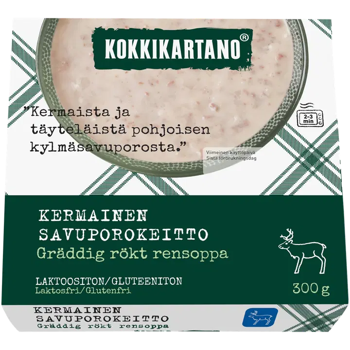 Kokkikartano Kermainen Savuporokeitto 300g
