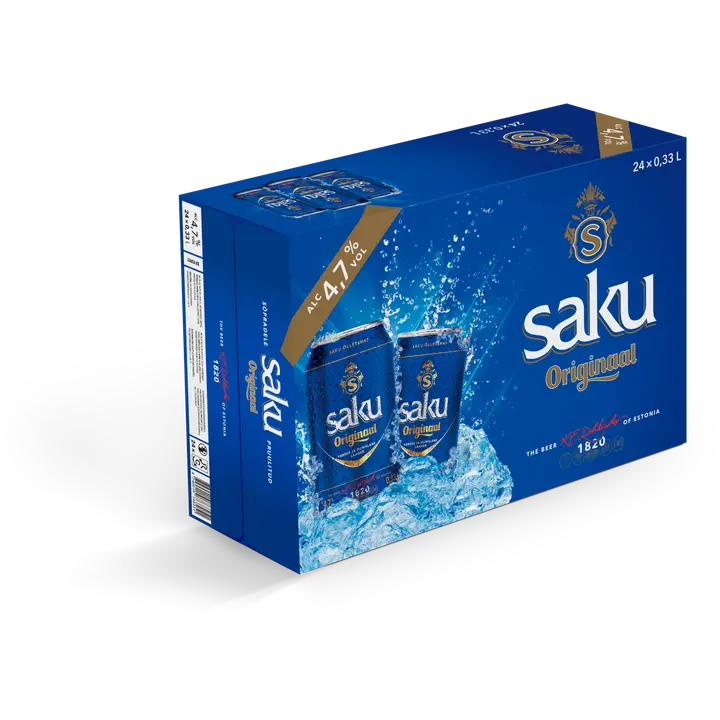 Saku Originaal õlu, 24 x 330 ml
