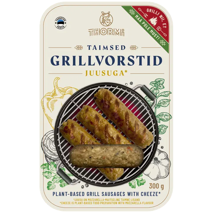 Thormi Taimsed grillvorstid juusuga 300g