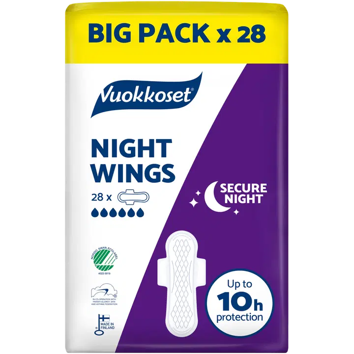 Vuokkoset 28 Big Pack Night Wings