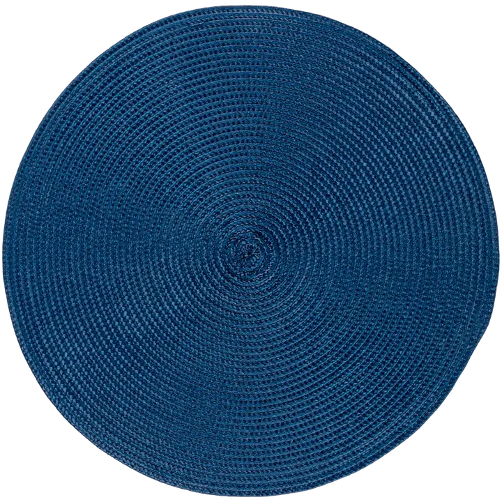 House kattaustabletti pyöreä Solid 38 cm, sininen