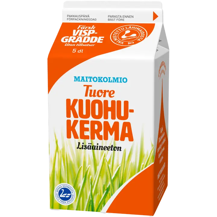 Maitokolmio kuohukerma 5dl
