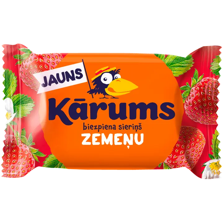 Karums maasikakohuke maasikamaitselises glasuuris 45g