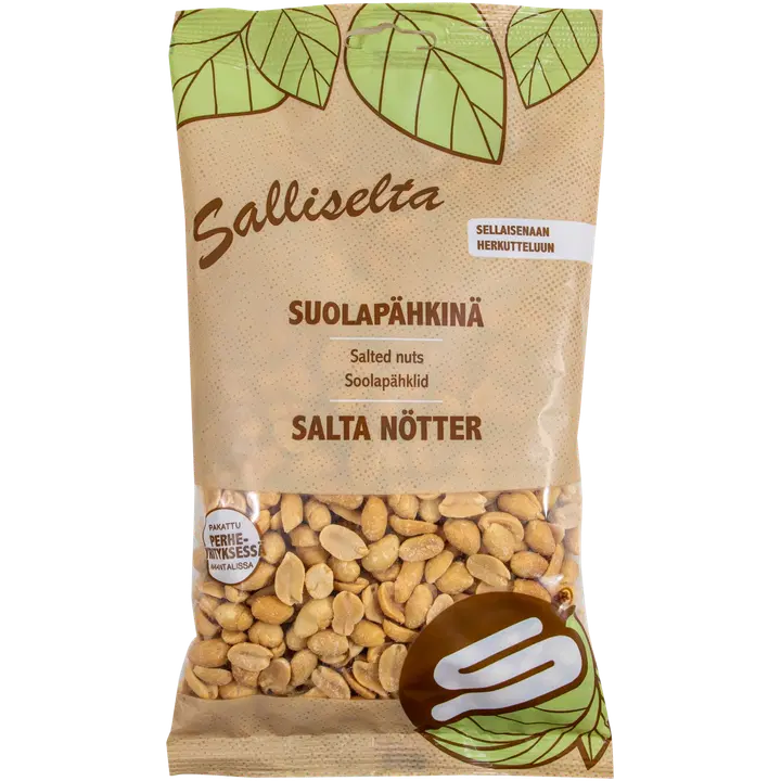 Salliselta Suolapähkinä 400g