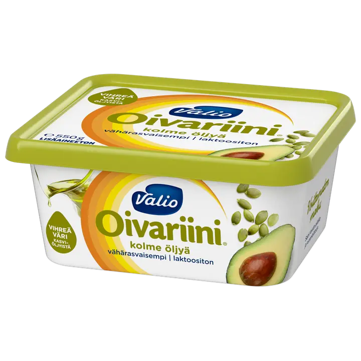 Valio Oivariini® 550 g kolme öljyä vähärasvaisempi laktoositon