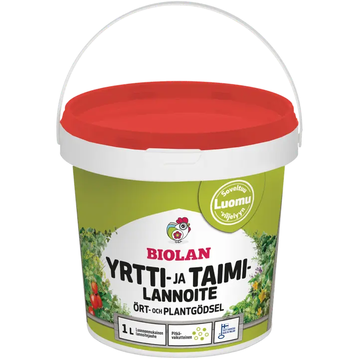 Biolan Yrtti- ja taimilannoite 1 L
