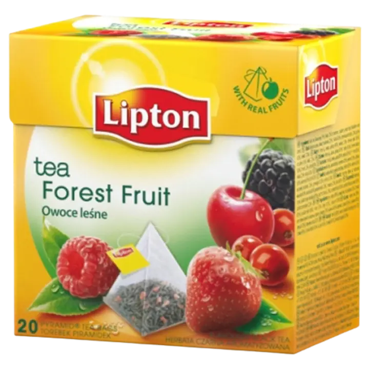 Lipton must tee metsamarjadega 20 x 1,7 g