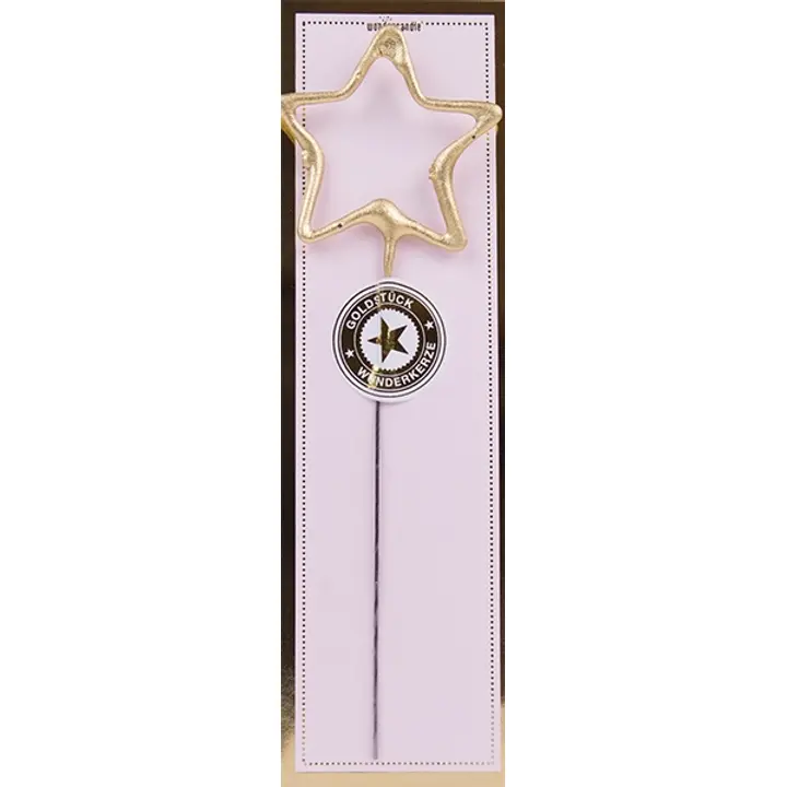 Wondercandle Kuldne säraküünal täht