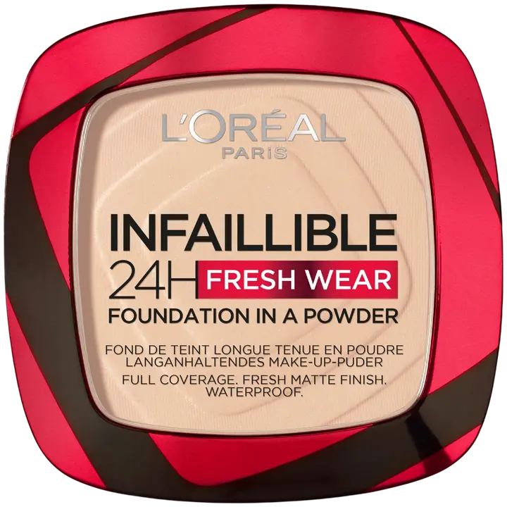 L'Oréal Paris Infaillible 24H Fresh Wear Foundation in a Powder  Cool Undertone 30 ml