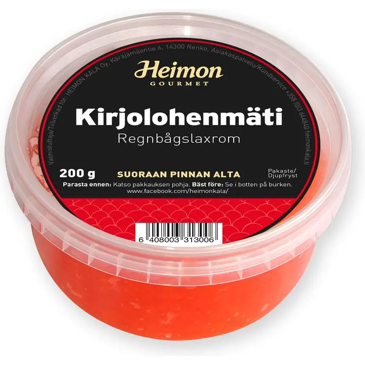 Heimon Gourmet Kirjolohen mäti, pakaste 200 g
