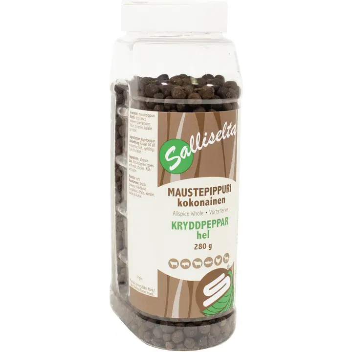 Salliselta Maustepippuri kokonainen 280g