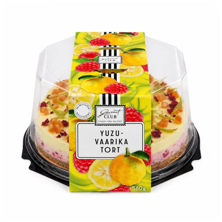 Gourmet Club Yuzu - Vaarika Tort 560 g