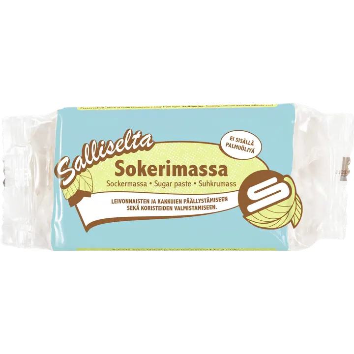 Salliselta Sokerimassa vaaleansininen 250g