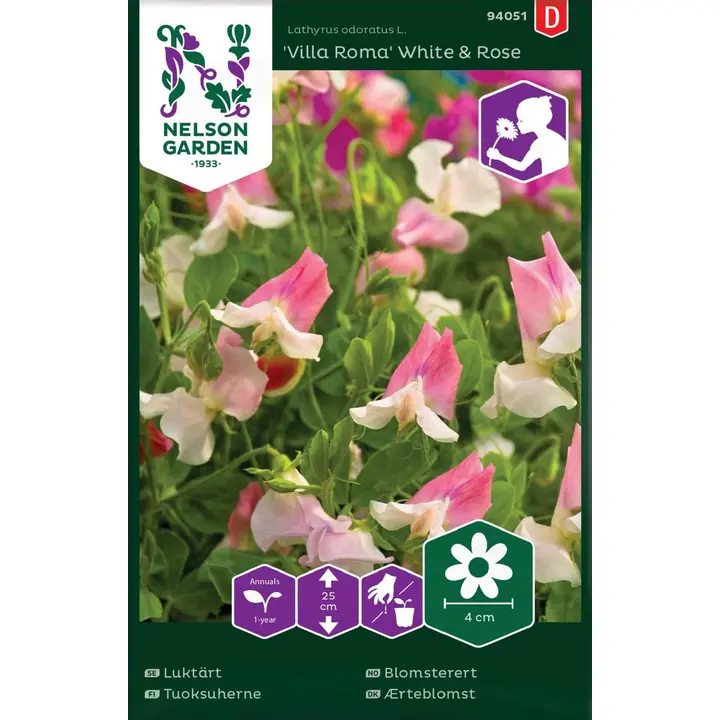 94051 lillhernes villa roma white & rose