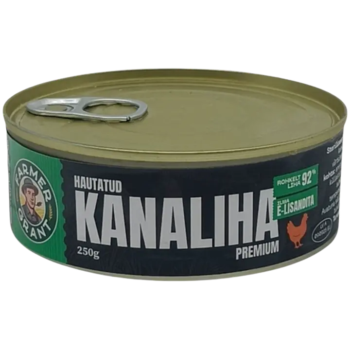 Farmer Grant hautatud kanaliha 250g, premium 92%