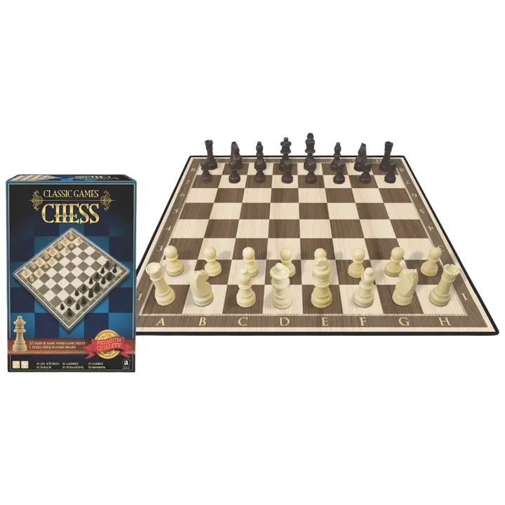 Lauamäng Male puidust 36x36 cm