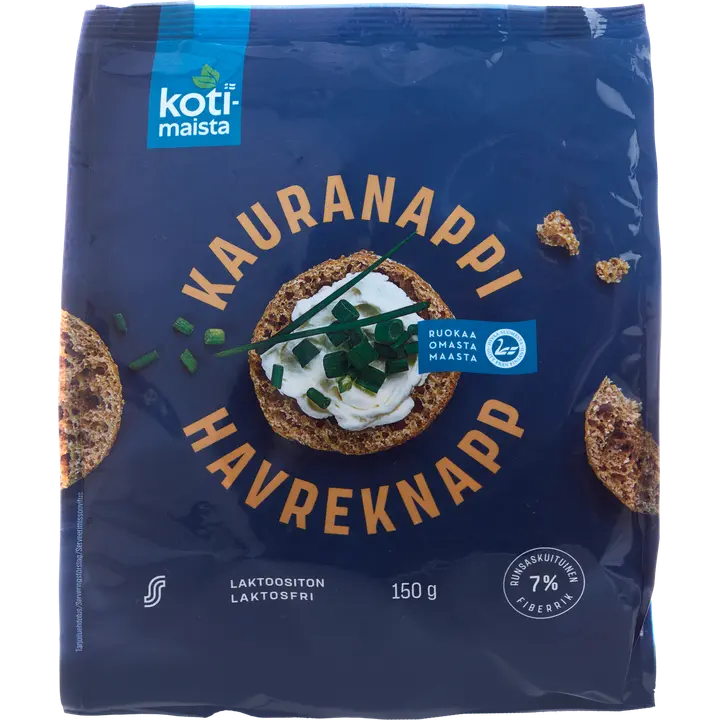 Kotimaista kauranappi 150 g