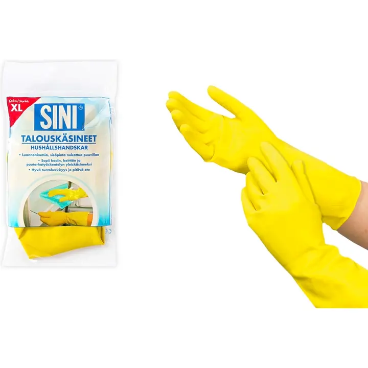 Sini talouskäsineet XL