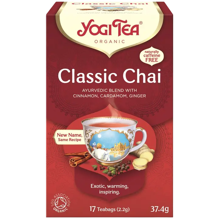 Yogi Tea Luomu Classic Chai Maustetee Ayurvedinen 17x2,2g