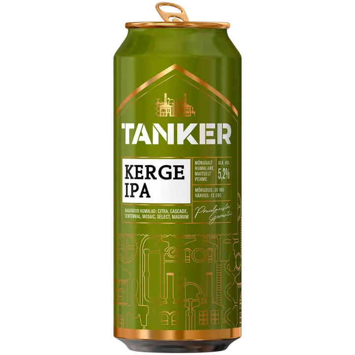 Tanker Kerge IPA õlu 5,2%vol 500ml