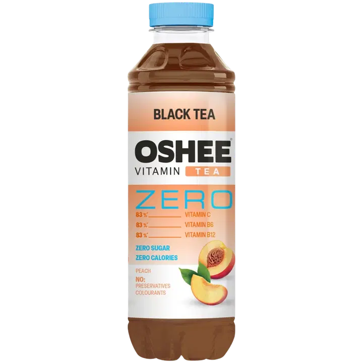 OSHEE Vitamiinitee 555ml Zero Persikka