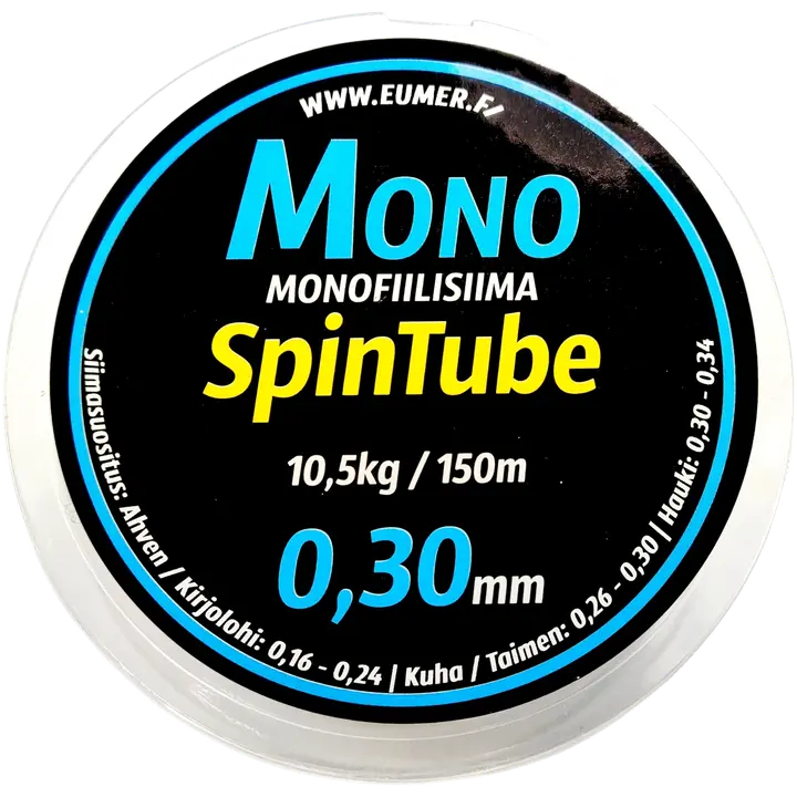 Monofiilnöör Spintube 0,30mm/150M