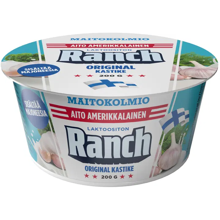 Maitokolmio Ranch-kastike original 200g