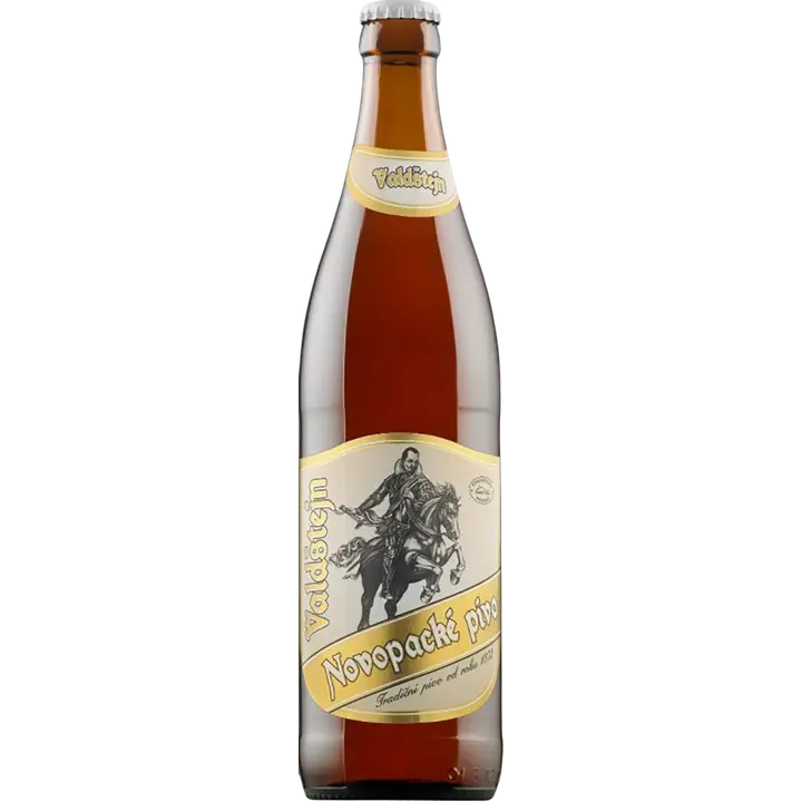 Novopacké pivo Valdstejn 7% 0,5l
